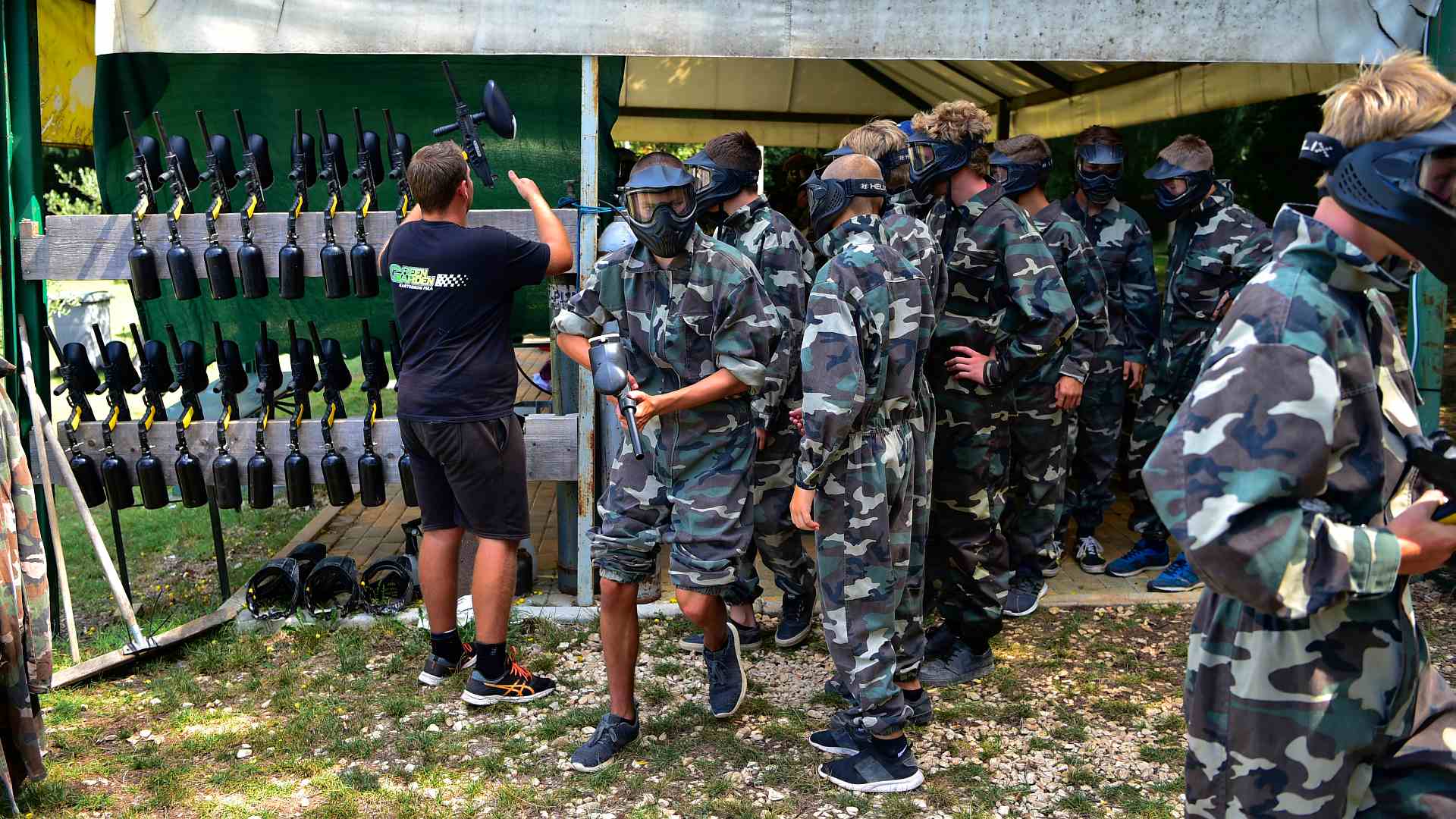 Paintball in Pula Teambuilding Adriadream Fussball